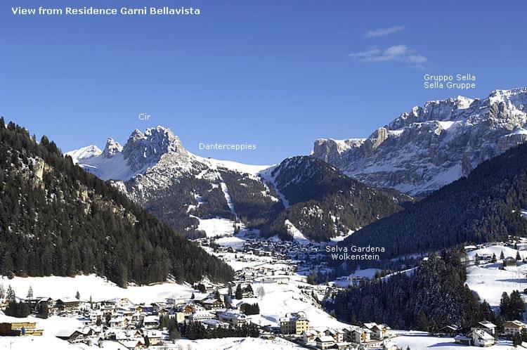 Residence Bellavista Santa Cristina Val Gardena Экстерьер фото