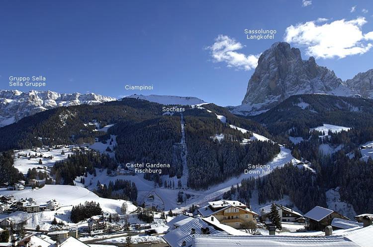Residence Bellavista Santa Cristina Val Gardena Экстерьер фото